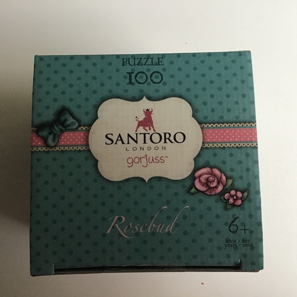 5 COLLECTABLE PUZZLES - SANTORO London GORJUSS -100 pieces each - Picture 11 of 15